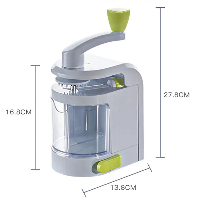 Espiralizador Verduras 4 en 1 Con Cuchilas Rotativas